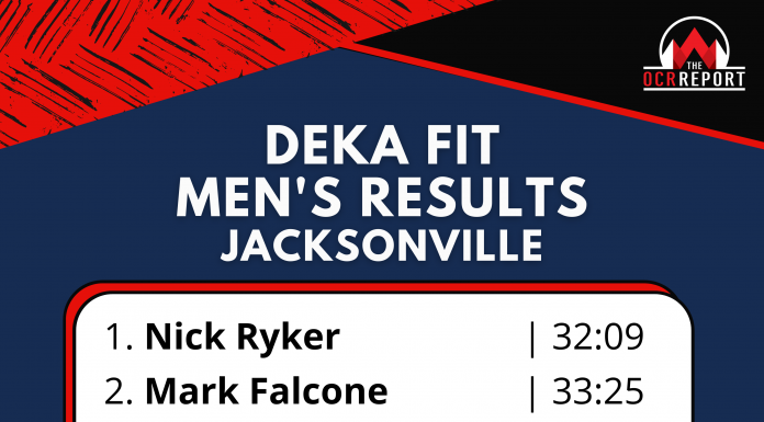 DEKA Jacksonville Race Results: Nick Ryker, Logan Bernhart, and Vincent Burke Take Home The Wins